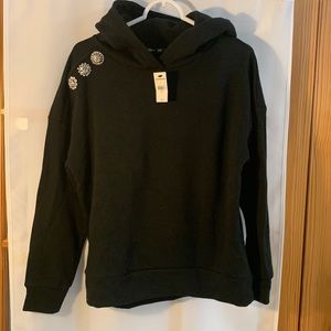 Express jeweled hoodie
